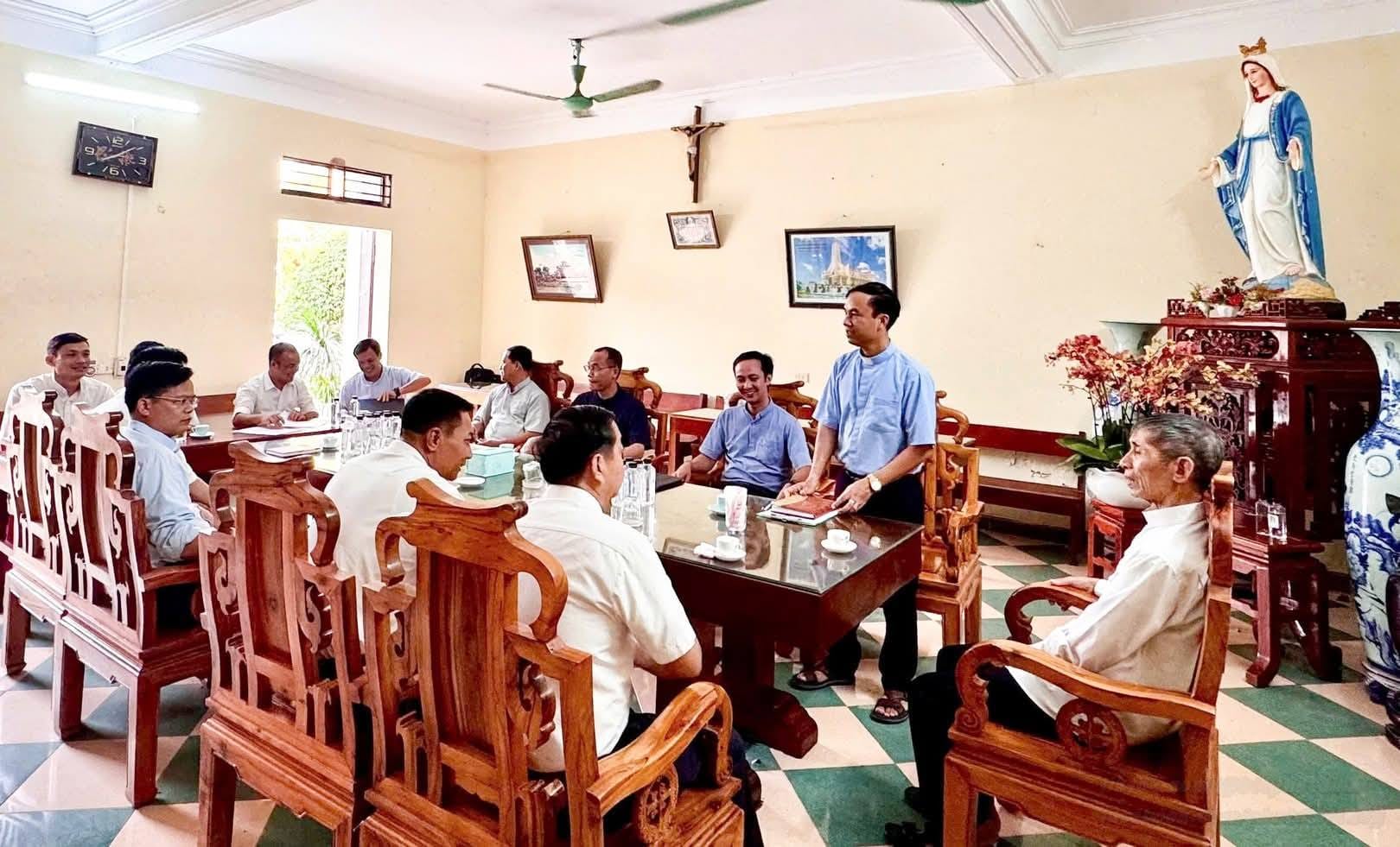 Giáo phận Phát Diệm họp trù bị chuẩn bị cho Đại hội Giới trẻ Giáo tỉnh Hà Nội XXII